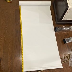 White Color Nontransparent Shade